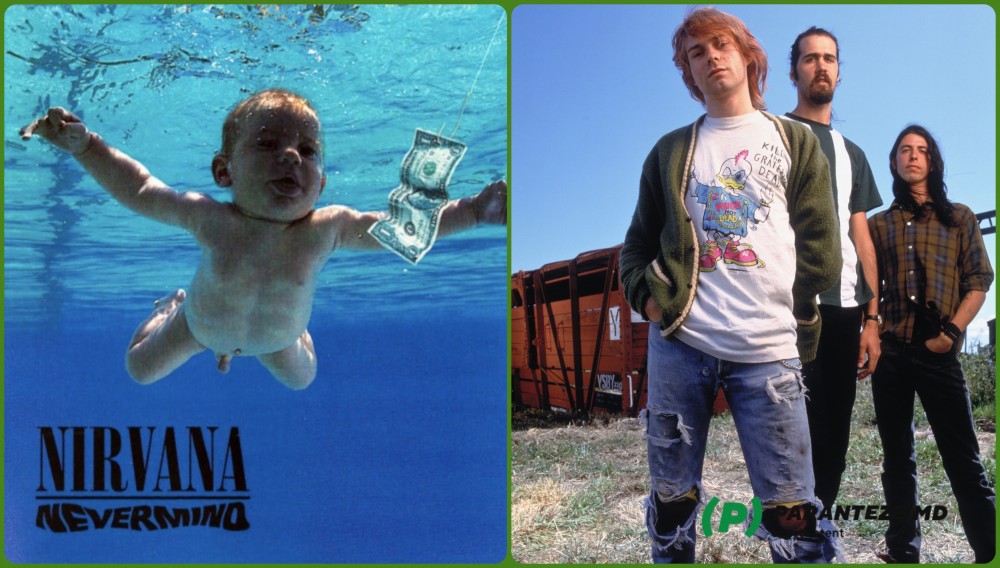 Formația Nirvana acuzată de PORNOGRAFIE INFANTILĂ de „bebelușul” de pe coperta albumului Nevermind